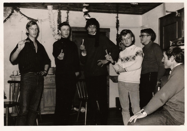 Skilager Oberau Februar 1971
